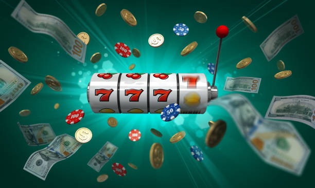Detailed view of slot game interface showing paylines, bet controls, and bonus feature activation